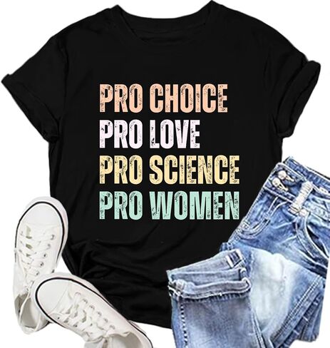 Womens Human Rights Shirt Equality T-Shirts Ruth Bader Ginsburg Tee Tops in Kuwait