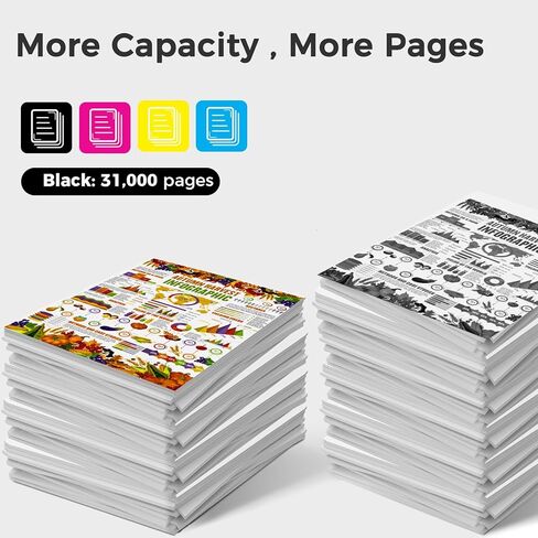 Extra High Yield 66S1X00 Toner Cartridge Replacement for Lexmark MS631dw MS632dwe MX632adwe Printers,66S1X00 Black Toner Cartridge in Kuwait