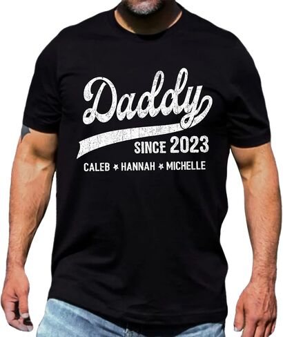 Personalized Dad Shirt, Pops Shirt, Gifts for Grandpa, Grandpa Gifts from Grandchildren, Gifts for Papa, Papa Gifts for Papa in Saudi Arabia