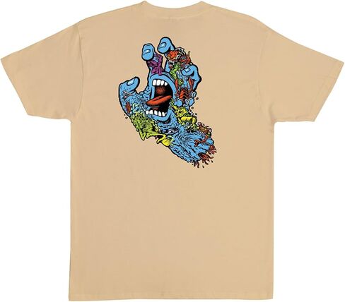 SANTA CRUZ Men's S/S T-Shirt Roskopp Screaming Five Skate T-Shirt in Saudi Arabia
