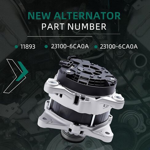 23100-6CA0A New Alternator Fit for Nissan Altima 2.5L 2019 2020 2021 2022 A005TE0381ZX in Saudi Arabia