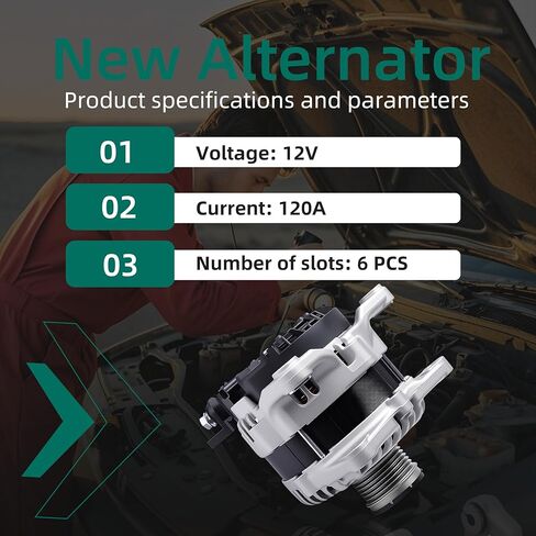 23100-6CA0A New Alternator Fit for Nissan Altima 2.5L 2019 2020 2021 2022 A005TE0381ZX in Saudi Arabia