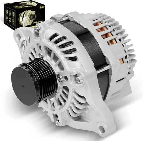 Oktiger Upgraded Alternator for Mitsubishi RVR 2011-2020 2.0L 2.4L, Lancer 2011-2017 2.0L 2.4L, Outlander 2011-2019, Outlander Sport 2011-2018, L4 12V 130A CW 6-Groove Clutch Pulley, OE A002TX0881A in Kuwait