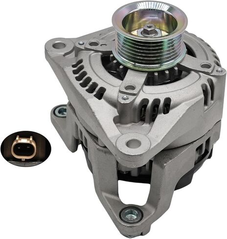 13988 Alternator Compatible with Durango 5.7L V8 2004-2006, Compatible with Ram 1500 2500 3500 5.7L V8 2003-2006 421000-0212 421000-0280 421000-0281 56028697AA in Kuwait