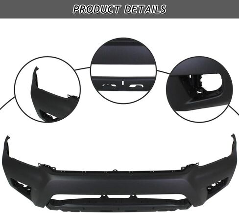 Front Bumper Cover & Lower Grille Fit For 2012-2015 Toyota Tacoma Black Textured Grill Replacement for 5211904090, 5311204030 (Bumper & Lower Grille) in Saudi Arabia