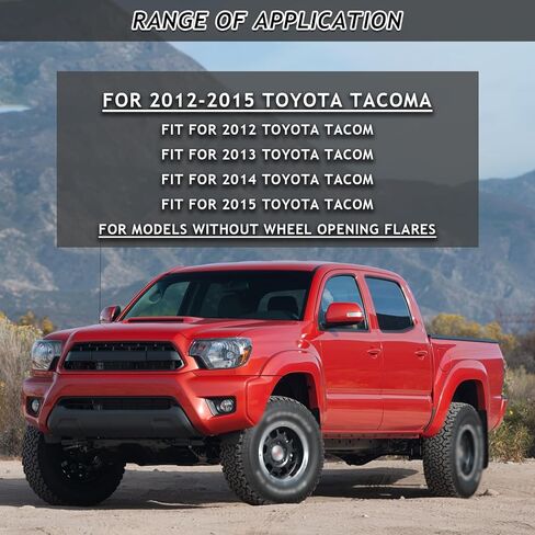Front Bumper Cover & Lower Grille Fit For 2012-2015 Toyota Tacoma Black Textured Grill Replacement for 5211904090, 5311204030 (Bumper & Lower Grille) in Saudi Arabia
