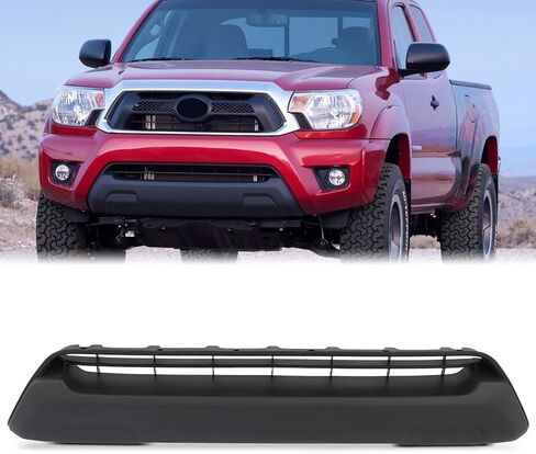 Front Bumper Cover & Lower Grille Fit For 2012-2015 Toyota Tacoma Black Textured Grill Replacement for 5211904090, 5311204030 (Bumper & Lower Grille) in Saudi Arabia