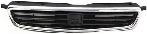 For Honda Civic Grille Assembly 1996 1997 1998 | Chrome Shell w/Painted Black Insert | Sedan | Plastic | HO1200124 | 71121S04000 in Saudi Arabia
