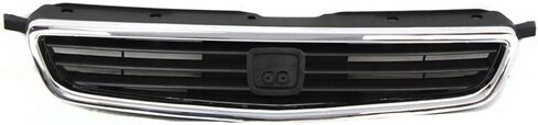 For Honda Civic Grille Assembly 1996 1997 1998 | Chrome Shell w/Painted Black Insert | Sedan | Plastic | HO1200124 | 71121S04000 in Saudi Arabia