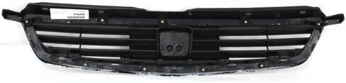 For Honda Civic Grille Assembly 1996 1997 1998 | Chrome Shell w/Painted Black Insert | Sedan | Plastic | HO1200124 | 71121S04000 in Saudi Arabia