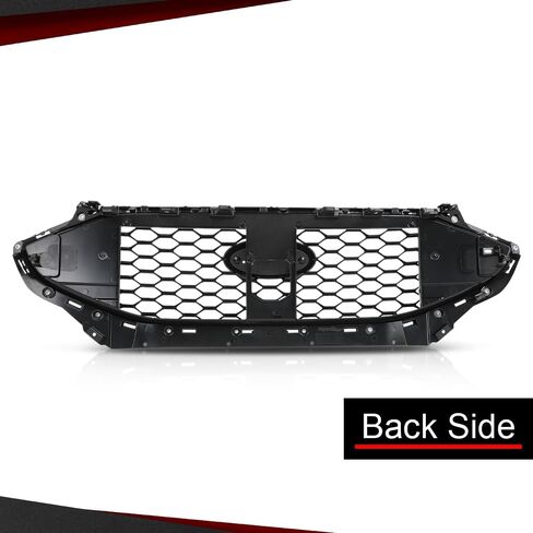 Front Upper Grille Compatible with Ford Edge ST/ST-Line 2019-2022 PT4B-8200, KT4Z-8200, KT4B-8A133 Glossy Black in Saudi Arabia