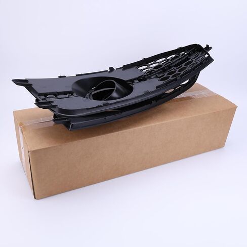 2Pcs Front Bumper Lower Fog Light Grille Trim Covers Frames 4G8807681C9B9, Compatible for Audi A7 S-line S7 2012 2013 2014 2015, Replace 4G8807682C9B9, Fog Lamp Vent Grill Air Duct Grille Bezel in Kuwait