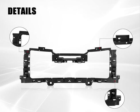 Front Grille Shutter Mounting Bracket Panel Fit for 2016 2017 2018 2019 Silverado 1500 Replace 85632898 in Kuwait
