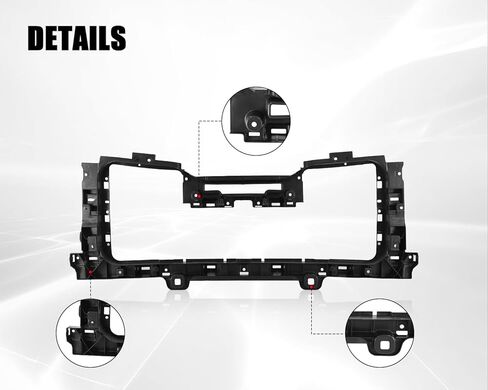 Front Grille Shutter Mounting Bracket Panel Fit for 2016 2017 2018 2019 Silverado 1500 Replace 85632898 in Kuwait