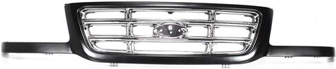 Garage-Pro Grille Assembly Compatible with 2001-2003 Ford Ranger Black Shell with Chrome Insert in Saudi Arabia