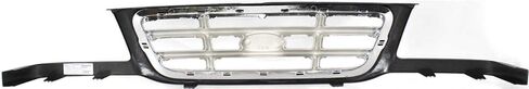 Garage-Pro Grille Assembly Compatible with 2001-2003 Ford Ranger Black Shell with Chrome Insert in Saudi Arabia