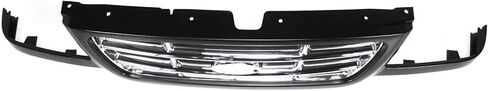 Garage-Pro Grille Assembly Compatible with 2001-2003 Ford Ranger Black Shell with Chrome Insert in Saudi Arabia