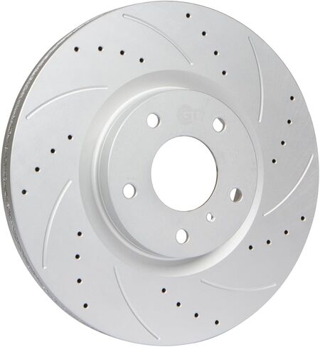 [المجموعة الأمامية] دوارات قرص الفرامل المحفورة GT // الدوارات ومنصات السيراميك لـ Acura TL 2009-2014 in Kuwait