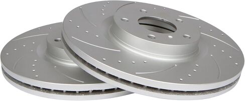 [المجموعة الأمامية] دوارات قرص الفرامل المحفورة GT // الدوارات ومنصات السيراميك لـ Acura TL 2009-2014 in Kuwait