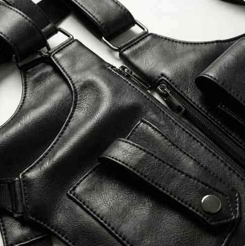 Classic Shoulder Satchel Tactical Double Shoulder Armpit Bag,Anti-Pickpocket Hidden Strap Wallet in Saudi Arabia