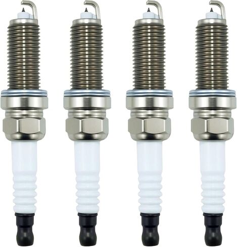 Set of 4 Iridium Spark Plugs Compatible with Toyota Yaris Scion iA Mazda 3 6 CX-3 CX-30 CX-5 CX-50 MX-5 Miata 1.5L 2.0L 2.2L 2.3L 2.5L L4, Replace For 94124 ILKAR7L11 in Kuwait