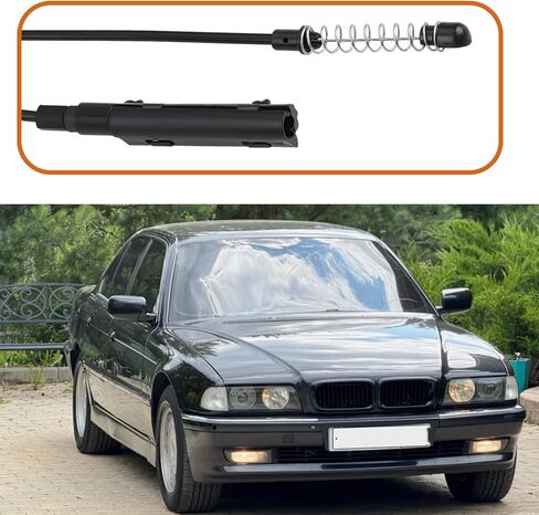 كابل تحرير غطاء المحرك الأمامي 51238168163 متوافق مع BMW 7 Series E38 1994-2001 in Saudi Arabia