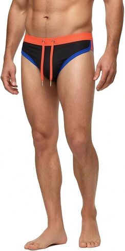 Mens Swim Briefs Men Bkini Swimwear Swimsuit Sexy Male Low Rise Swim Underwear in Kuwait