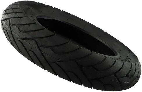 إطار خارجي مقاس 12 × 3.0 بوصة، لدراجة سكوتر الكهربائية، مطاط أسود مقاوم للاهتراء مع نمط مداس خاص لقبضة أفضل 342 × 72 مم in Kuwait