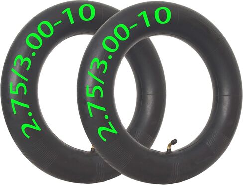 2-Pcs 2.75/3.00-10 Inner Tube 3.00-10 2.50x10 80/100-10 2.75-10 Dirt Bike Inner Tube, Bent Valve Stem in Kuwait