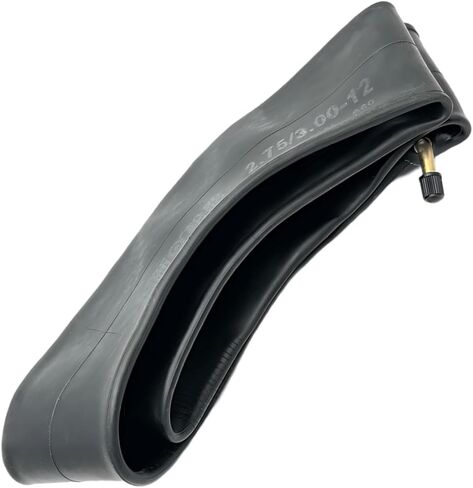 2.50/2.75-14" Motorcycle Inner Tube, Heat-Resistant Aging-Resistant Inner Tubes, Thickened Sealed Vehicle Tire Replacement Parts, Universal for Dirt Pit Bike Motorcycle Off Road (Black) in Kuwait