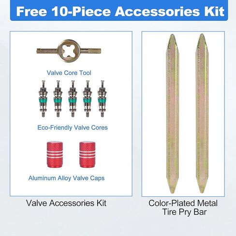 ZANGOME (عبوتان) أنبوب داخلي للدراجة الترابية شديد التحمل 4.10/4.50-18 بوصة مع صمام مستقيم TR4 لإطارات الدراجات النارية 110/80-18، 110/90-18،110/100-18،120/80-18،120/90-18،100/100-18 in Kuwait