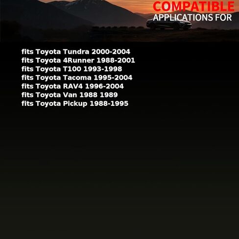 نقل حالة الإخراج رمح الختم الأمامي يناسب تويوتا 4Runner، بيك اب، RAV4، تاكوما، تندرا 1988 1989 1990 1991 1992 1993 1994 1995 1996 1997 1998 1999 2000 2001 2002 2003-2004 1 × in Saudi Arabia