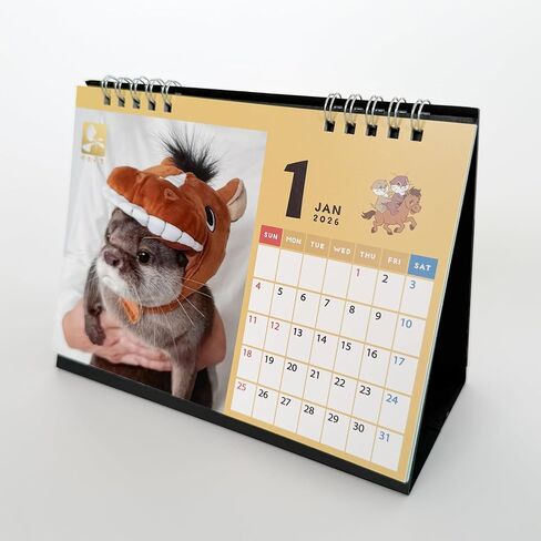 Official OTTER KOTARO&HANA 2026 CALENDAR SET in Kuwait