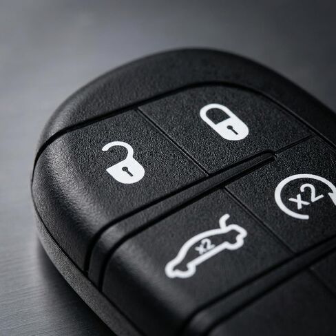 استبدال المفتاح الذكي Fob يناسب Chrysler 300 Dodge Charger 2011-2018 Challenger 2015-2018 Dart 2014-2016 مفتاح السيارة عن بعد للدخول بدون مفتاح M3N-40821302 (عبوة من 2) in Kuwait