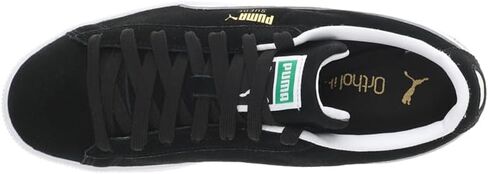 PUMA Mens Suede Classic Lace Up Sneakers Shoes Casual - Black in Saudi Arabia