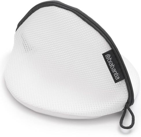 Brabantia Mesh Zip Up Sneaker Bag for Washing Machine (White) Laundry Protector for Cleaning Tennis Shoes, Running Shoes, Athletic Shoes in Kuwait