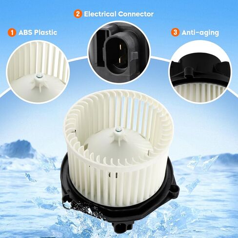 HVAC Blower Motor with Fan Cage - Replaces 19153679 15-81104 700076 52498954 Fit for Buick Regal 1988-1996 / Fit for Chevrolet Camaro Cavalier Lumina 1990-2001 in Saudi Arabia