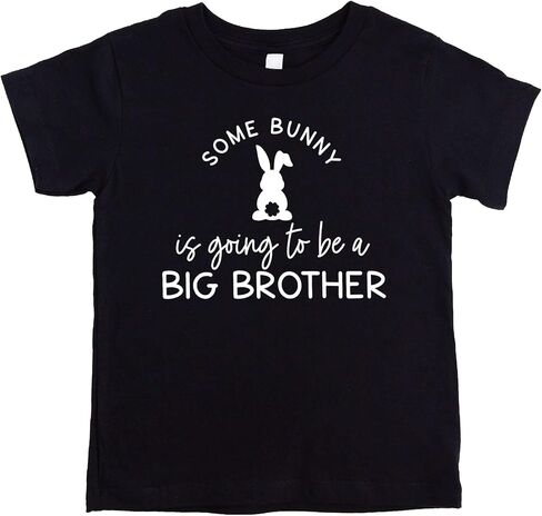 Some Bunny is Going to be a Big Brother Shirt for Boys Easter Pregnancy Announcement Tee for Kids in Saudi Arabia