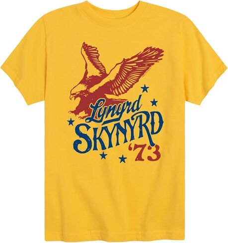 HYBRID APPAREL - Lynyrd Skynyrd - Soaring Eagle - Toddler & Youth Short Sleeve Graphic T-Shirt in Kuwait
