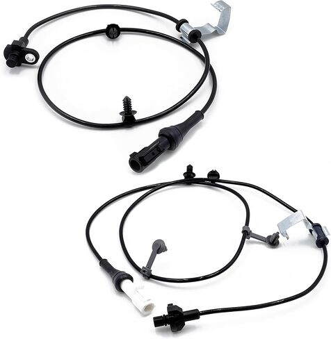 2 قطعة مستشعر سرعة العجلات الخلفية اليسرى واليمنى ABS متوافق مع Ford 2007-2008 Edge بديل لينكولن 2007-2008 MKX V6 3.5L FWD يستبدل 7T4Z2C191A ALS1609 7T4Z2C190A ALS1917 in Saudi Arabia