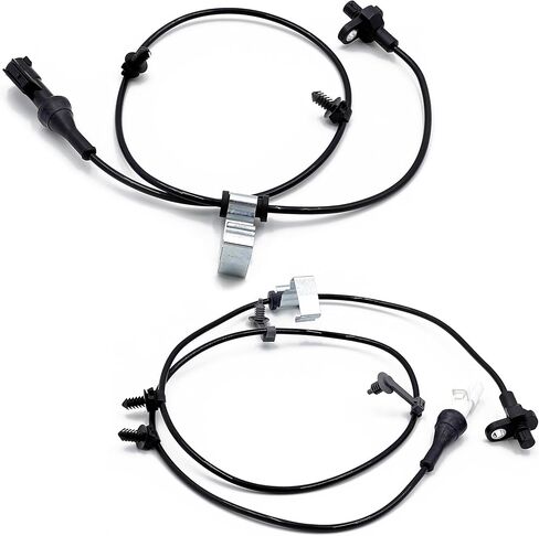 2 قطعة مستشعر سرعة العجلات الخلفية اليسرى واليمنى ABS متوافق مع Ford 2007-2008 Edge بديل لينكولن 2007-2008 MKX V6 3.5L FWD يستبدل 7T4Z2C191A ALS1609 7T4Z2C190A ALS1917 in Saudi Arabia