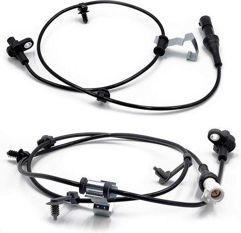 2 قطعة مستشعر سرعة العجلات الخلفية اليسرى واليمنى ABS متوافق مع Ford 2007-2008 Edge بديل لينكولن 2007-2008 MKX V6 3.5L FWD يستبدل 7T4Z2C191A ALS1609 7T4Z2C190A ALS1917 in Saudi Arabia