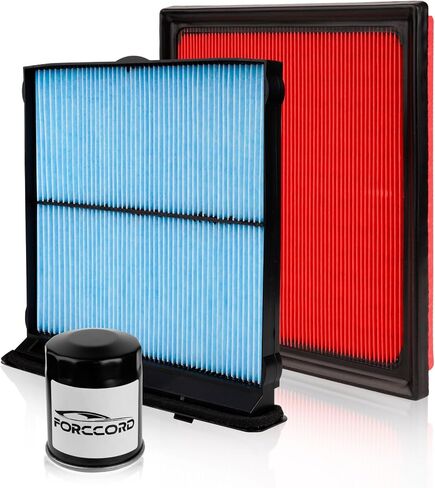 Cabin Air Filter & Engine Air Filter & Oil Filter Ford F-150 F150 2015-2023 2024 2025 2026 Replacement CF12150 CA10262 FL2062A Car Accessories in Saudi Arabia