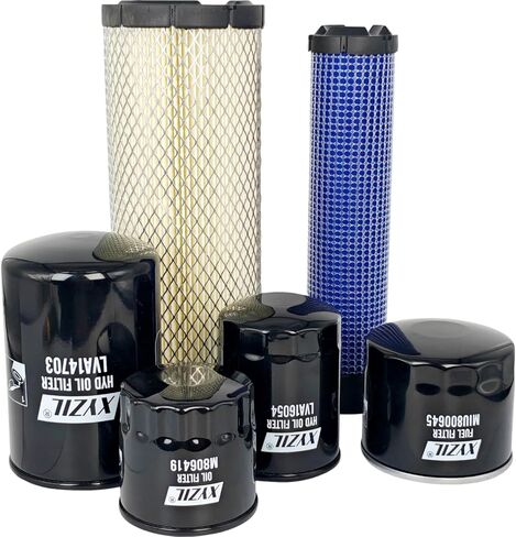 Service Filter Set LVA21128 Compatible with John Deere 3025E 3032E 3036E 3038E Compact Utility Tractor LVA14703 LVA16054 MIU800645 M806419 M131802 M131803 Outer Inner Air Engine Oil Fuel HYD in Saudi Arabia