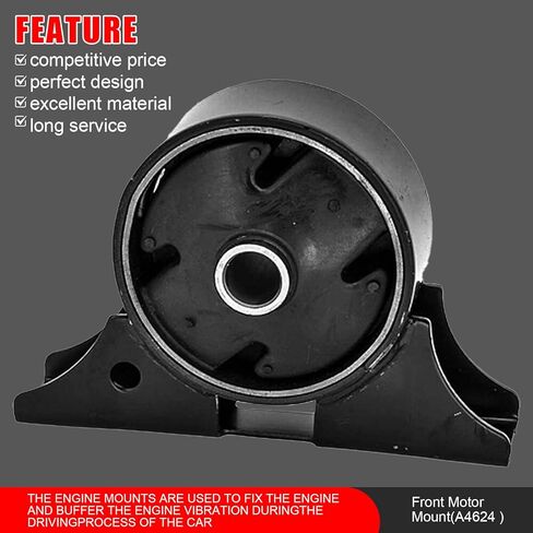 3Pcs Engine Motor Mount and Trans Mount Kit Fits for 2004-2012 for Mitsubishi Galant 2.4L Replace A4624, A4629, A4639 in Kuwait