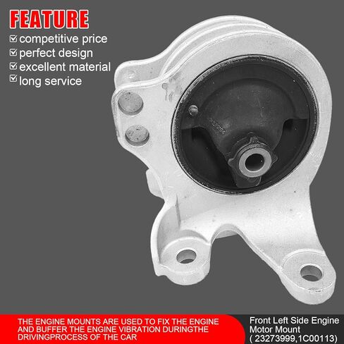 3Pcs Engine Motor Mount and Trans Mount Kit Fits for 2004-2012 for Mitsubishi Galant 2.4L Replace A4624, A4629, A4639 in Kuwait
