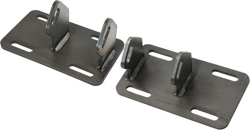 Swap Engine Conversion Motor Mounts Compatible with 1963-1972 Chevrolet/GMC C10 & Suburban 2WD Bare Metal Steel in Kuwait