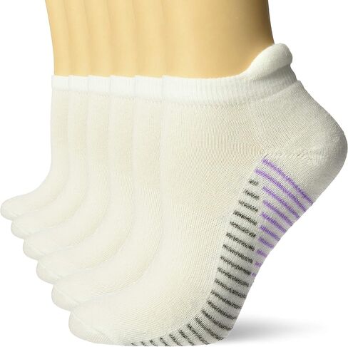 Carolina Ultimate Women's Ultra-dri Cushion Tab Low Cut Sport Socks 6 Pair Pack in Kuwait