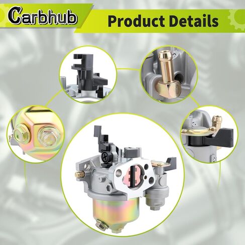 مكربن ​​Carbhub CR950 لـ CR950 CR750 XR950 XR750 6.5hp 208cc لمحرك Kohler CH260 CH270 استبدال 596079 592864 595780 595783 Carb for MTD Troy-Bilt Generators جزازات العشب مضخة مياه مقسمة in Saudi Arabia