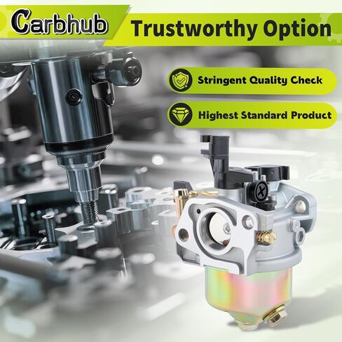 مكربن ​​Carbhub CR950 لـ CR950 CR750 XR950 XR750 6.5hp 208cc لمحرك Kohler CH260 CH270 استبدال 596079 592864 595780 595783 Carb for MTD Troy-Bilt Generators جزازات العشب مضخة مياه مقسمة in Saudi Arabia